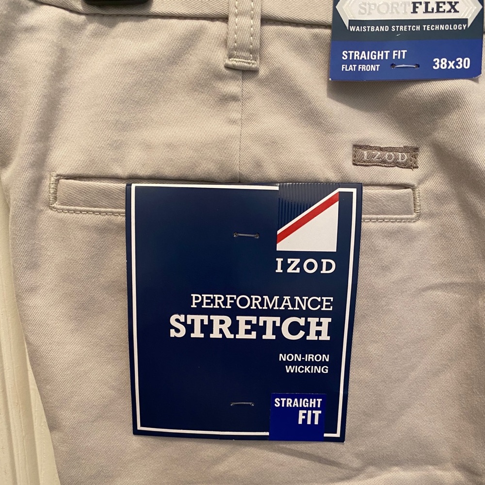 NWT Mens Izod Dress Pants